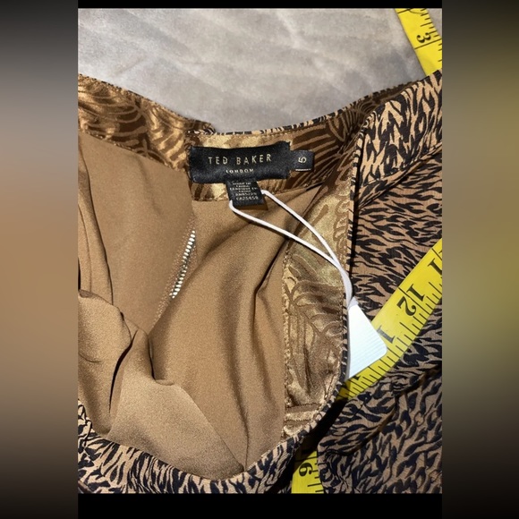 Ted Baker London Adellyn Frill Tiered Mini Skirt Ted SZ 5 US 12 NWT $225 - Picture 6 of 6